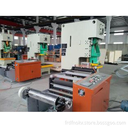 Auto MJ-800C Aluminum Foil Container Making Machinery / pr